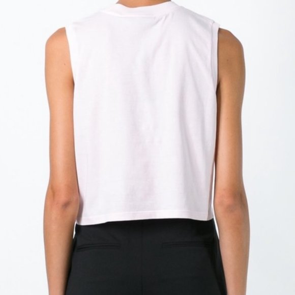Alexander Wang "FADED" Cropped Tank Top - Picture 2 of 7